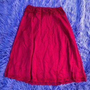 Vintage lace slip size LARGE